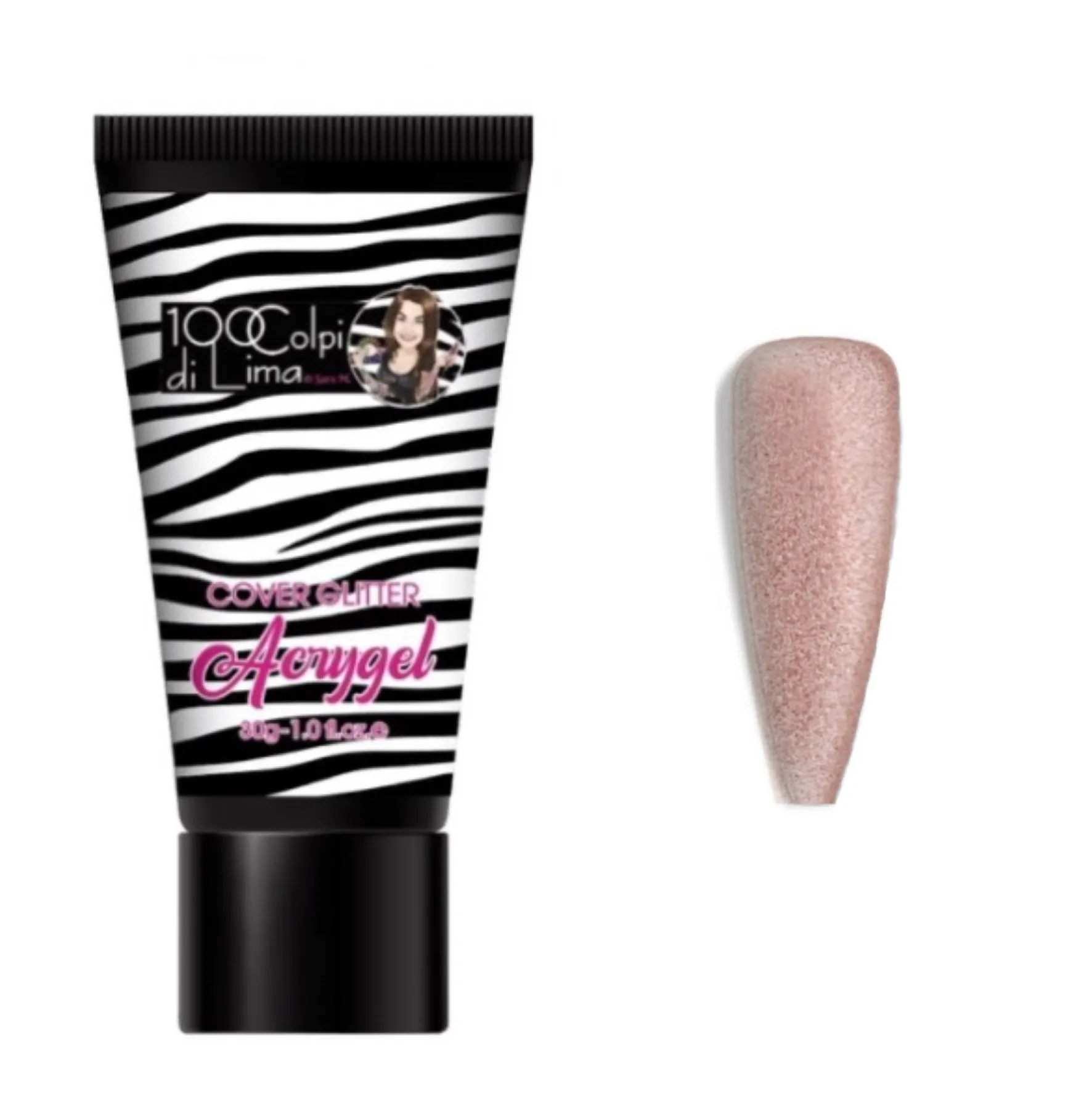 Acrygel Cover Glitter (30 ml)