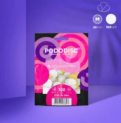 PODODISC Lime rotonde dischi Staleks Pro M – grana 100 (50 pz)