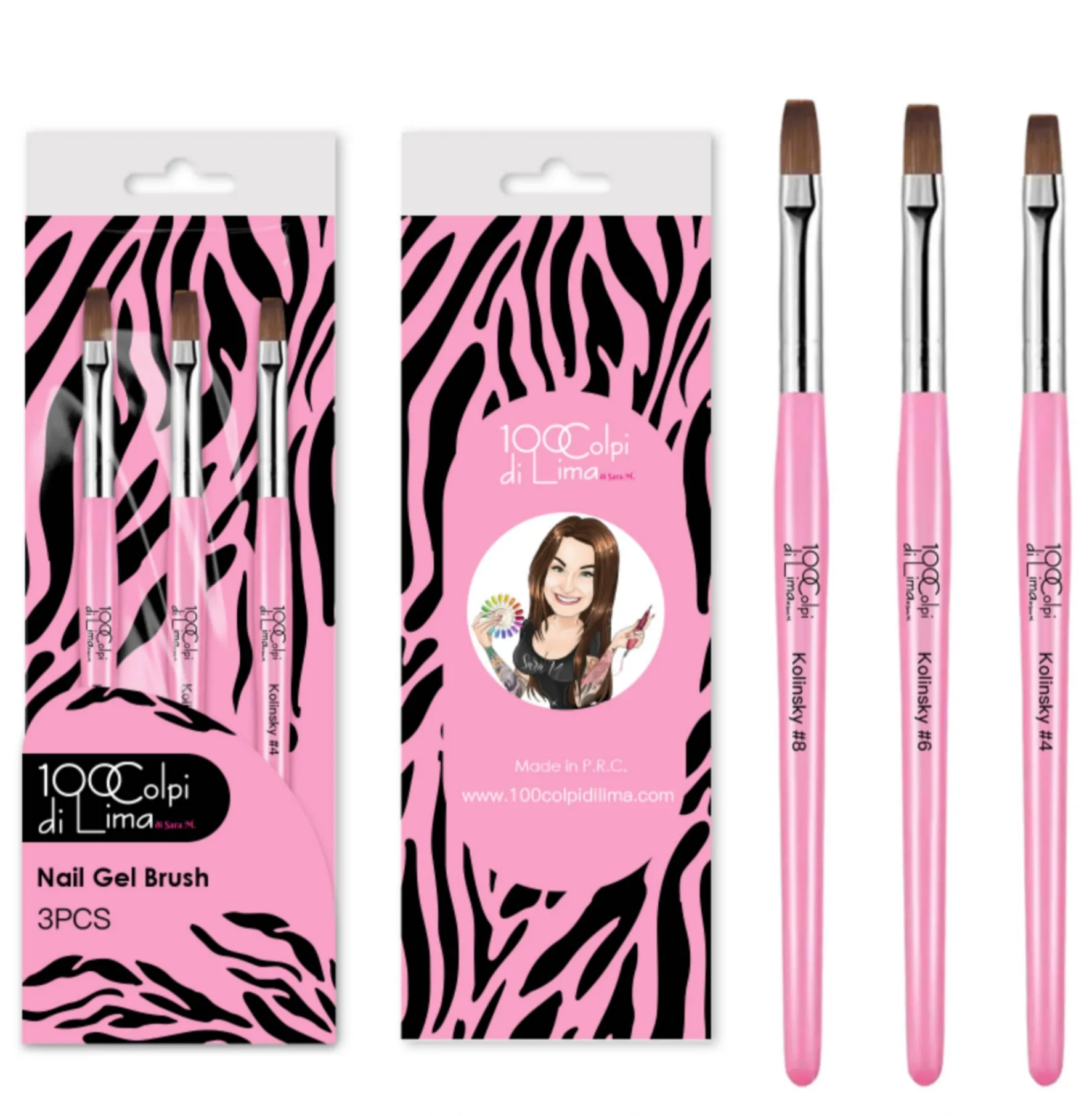 Set Pennelli Gel