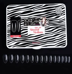 Soft Gel Tip Almond Medium (1.000 pz)
